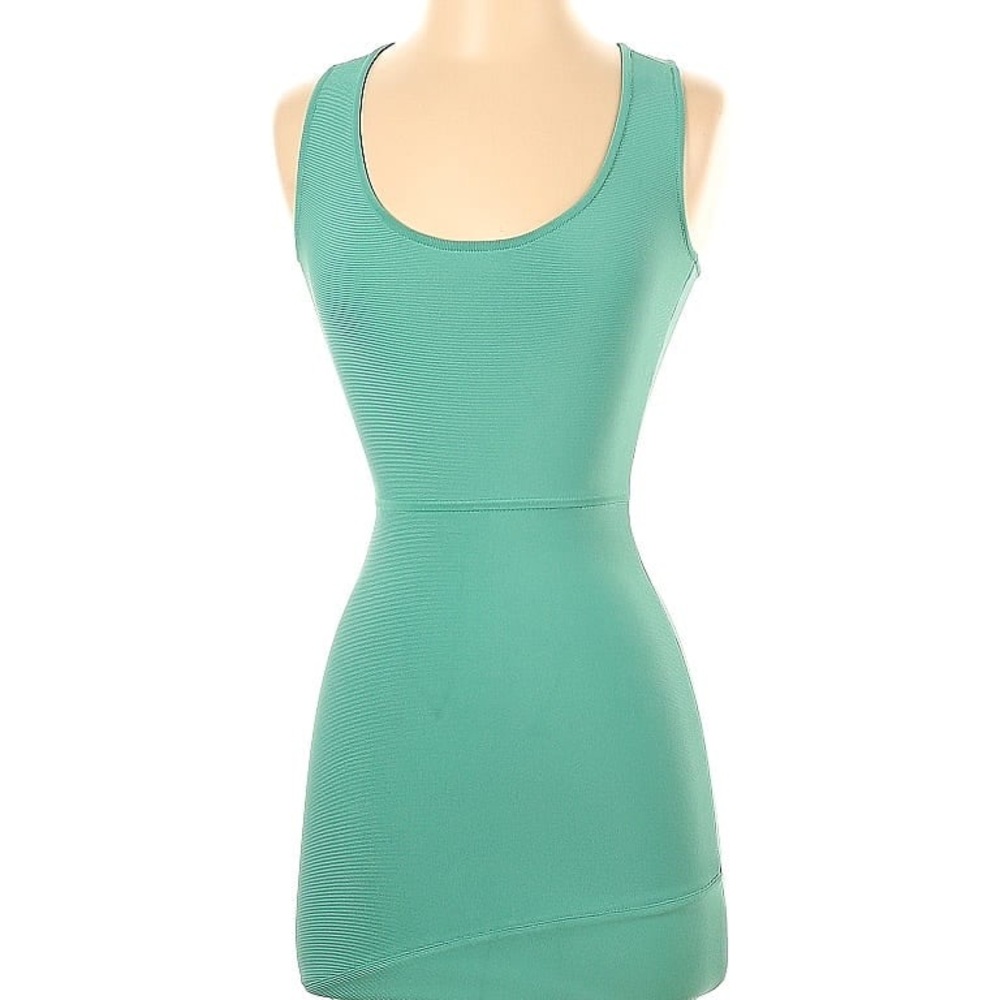 BCBG MaxAzira Mint Green Aqua mini bodycon Gisela Dress